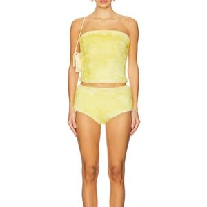CULTNAKED Fuzzy Yellow Set